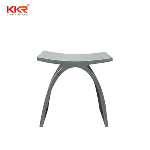 Стул для душа из акриловой смолы, стационарное сиденье для душа, каменный стул из каучука, стул для ванной - Product Image 4