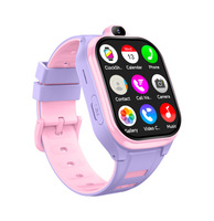 Reloj Inteligente para Niños AS10 4G, IP67, Cuadrado, LBS+GPS+WIFI, Rastreo de Ubicación, Tarjeta SIM, Videollamadas, Llamadas Bidireccionales, WhatsApp, Calendario TFT