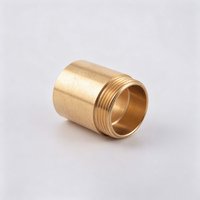 DD12098 OMANS Raccord d'extension mâle droit forgé à surface lisse, garantie 5 ans, trou de montage 3/4 pouces