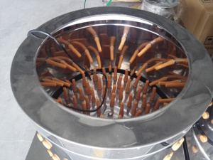 เครื่องถอนขนไก่อัตโนมัติ7-8กก./ชุดเครื่องถอนขนนกกระทา HJ-60A ถอนขนไก่ - Product Image 4