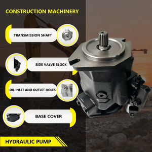 Pompe à piston hydraulique A10VO28ED72 52L VSC12K68H OM‑A10VO28ED72 à haute efficacité pour la réparation et le remplacement de machines - Product Image 2