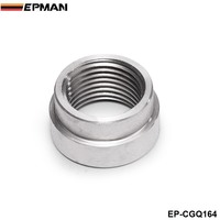 EPMAN M18x1.5 Capuchon de capteur d'oxygène en acier inoxydable 304 avec écrou à souder universel pour échappement Lambda AFR Boss EP-CGQ164