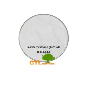 GTL biyoteknoloji üreticisi tedarik ahududu keton Glucoside CAS 38963-94-9 fabrika toptan için