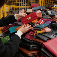 A11-2 Grosir Dompet dan Tas Kulit Asli Wanita Bekas, Tas Desainer Bekas Unisex Fashion, Grosir Pesanan Massal B2B