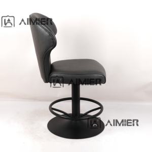 Meubles commerciaux Personnaliser la jambe en métal chaise de casino fixe siège pivotant pour machine à sous de casino chaise de <span class=keywords><strong>poker</strong></span> utilisée - Product Image 3