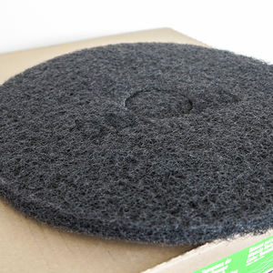 3M 7200 Tampon de polissage à cirer 17 pouces Tampon de décapage noir Tampon de polissage pour <span class=keywords><strong>marbre</strong></span> granit - Product Image 5