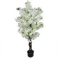 Nouvelles décorations et fournitures de mariage, arbre à fleurs de cerisier artificiel, fleurs artificielles, décoration extérieure et intérieure, jardin, hôtel, bar, bureau, maison