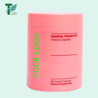 Capsules de probiotiques vaginaux végétaliens de marque privée Capsules de probiotiques pour la santé vaginale pour les femmes