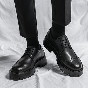 Bottes courtes britanniques pour hommes 2025, pour le travail et les loisirs, avec semelle épaisse antidérapante - Product Image 4