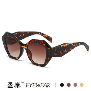 Yingtai Irregular <b>Oversized</b> <b>Sunglasses</b> UV400 Women's Fashion Street Style - Product Image 4