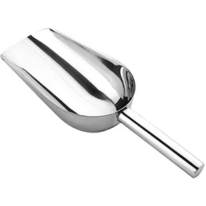 Utensilios de Barra Multiusos de Acero Inoxidable de Grado Alimenticio: Cuchara para Arroz y Pala para Hielo - Product Image 1