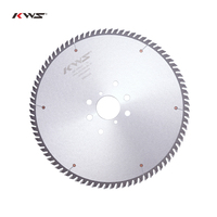 Lame de scie circulaire universelle KWS 350*30 pour la coupe du bois sur une scie à table coulissante Nanxing KDT SCM Machinery Cutting Disc Chipboard