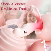 Vibrador con Diseño Ergonómico, 7 Modos de Vibración y Control Remoto