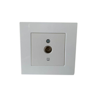 Soket Telfon Tv Bahan Pc Standar Eu Grosir Stopkontak Data Rj45 Soket Dinding Satelit Konektor F