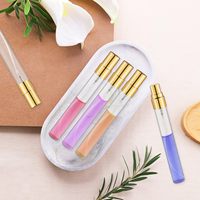 Botol Semprot Tabung Kaca Mini Saku 5ml 10ml Leher Sekrup Botol Parfum Isi Ulang Kemasan Kosmetik Perjalanan