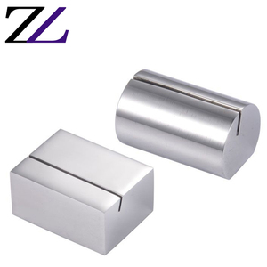 กวางโจวที่ไม่ซ้ำกันอุปกรณ์จัดเลี้ยงmirroredภาษาโปลิชคำDinner Wareรอบการออกแบบตัวเลขผู้ถือตารางหรูหราเมนูแสดงผลขาตั้ง - Product Image 4