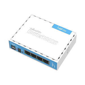 MikroTik RB941-2nD RouterBoard HAP Lite 2.4GHz Home Access Point VoIP Função 1000mbps Max LAN Taxa de Dados WEP Novo Produto - Product Image 1