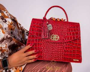 Sac à main décontracté d'été pour femme, style Dashiki, écologique, avec logo en cuir synthétique, fermoir magnétique, rivet, fermeture éclair, anneau en D - Product Image 1