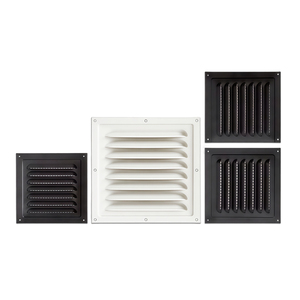Hotte d'échappement moderne en acier inoxydable Couvercle anti-pluie Ventilation Dissipation de la chaleur Ventilation de la sortie du louvre en plastique - Product Image 1