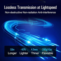 10m 20m 50m Aoc USB 3.0 mâle à femelle câble optique USB actif transfert disque dur amovible fibre optique câble d'extension USB