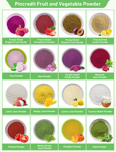 Doğal organik Superfood tozu meyve sebze dondurularak kurutulmuş ve anlık suyu tozu - Product Image 2