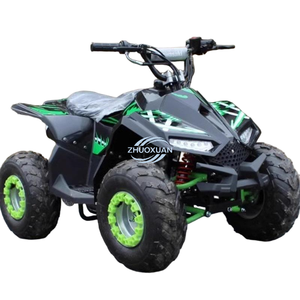 Cuatrimoto Infantil 2WD de Cuatro Tiempos, Construcción Portátil de Acero, Motor de 110cc con Transmisión Automática por Cadena para Todoterreno - Product Image 1