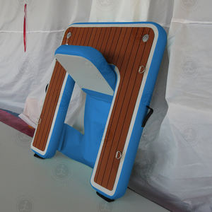 Chaise gonflable flottante portable pour la détente et les loisirs aquatiques, pour piscine, plage, lac, rivière - Product Image 6