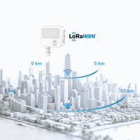 Ble Temp Lorawan Lora Capteurs Enregistreur de données Enregistreur de température Humidimètre Iot Capteur de température intelligent Capteur d'humidité sans fil
