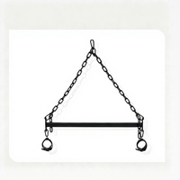 Ensemble de barres de contention de lit à position fixe, couleur personnalisable, avec menottes pour poignets, jouet de flirt pour couple, équipement de bondage, résistant à l'eau, vente en gros