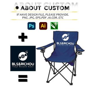 Chaise de camping et de plage personnalisable avec logo, légère, pour pique-nique et pêche, tabouret pliant d'extérieur – Vente en gros - Product Image 3