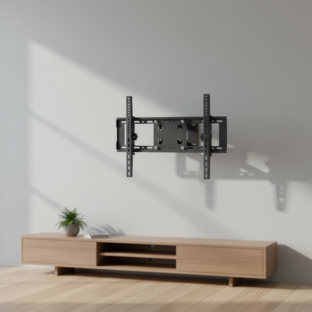 2026Factory Hot Selling Swivel TV Mount 26"-55" TV Wall Bracket VESA 400*400mm LCD LED TV Wall Mount