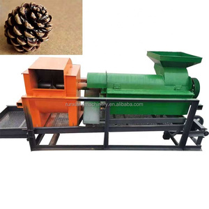 Efficiente trebbiatura cono di pino e macchina di Screening cedro trebbiatrice vibrante separatore dadi - Product Image 1