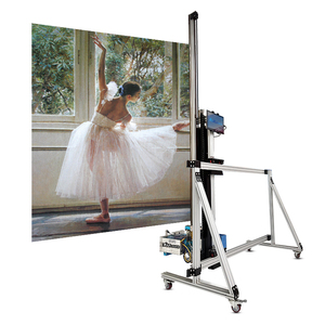 Impresora <span class=keywords><strong>de</strong></span> pared 3D 7 <span class=keywords><strong>colores</strong></span> CMYK + W + LC + LM UV Inkjet Mural Painting Printing Machine - Product Image 1