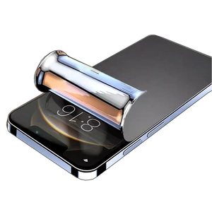 Couverture complète <span class=keywords><strong>Anti</strong></span>-espion pour iPhone 14 13 12 11 Pro Max HD, protection d'écran de téléphone portable, Film Hydrogel <span class=keywords><strong>UV</strong></span> TPU - Product Image 1