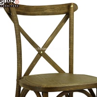 En bois massif X Retour Chaise Rustique Chaises De Mariage