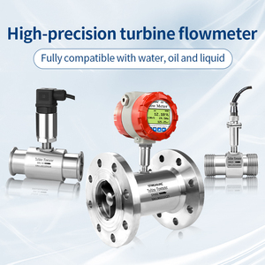 Flange Connection Stainless Steel Digital Variable Area Water Flow Meter Liquid Water Oil <strong>Fuel</strong> <strong>Measurement</strong> OEM - Product Image 2