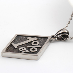 Collar con Colgante de Acero Inoxidable para Hombre, Diseño Geométrico Cuadrado, Joyería de Moda para Uso Diario - Product Image 4