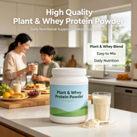 Mélange de protéines en poudre, complément alimentaire multi-sources de protéines, poudre brute