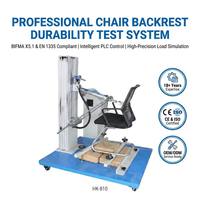 Machine d'essai de fatigue du dossier de chaise de bureau, conforme aux normes BIFMA X5.1 et EN 1335, équipement d'essai de fatigue par charge cyclique