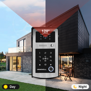 Hot Selling 10 Inch IPS Touch Screen 1080P Video Door Phone Multi-Unlocking Types For House Security Camera <strong>Intercom</strong> Doorbell - Product Image 2