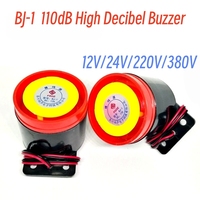 54*53mm Direktvertrieb 120dB Piezo-Summer Alarmsirene BJ-1 12VDC 220V Summer