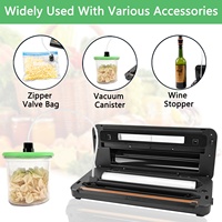 Scelleuse alimentaire électrique mini automatique à écran tactile, faible bruit, protection contre la surchauffe, utilisation en camping-car, 4L/min, design compact, coupe-sac inclus