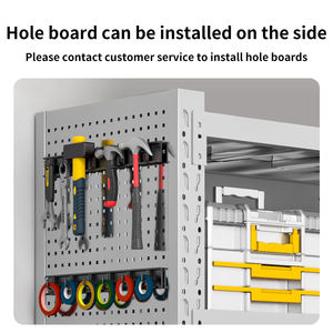 304 נירוסטה כבד מדף כבד למפעלים סדנאות בתי ספר מלונות-מרתף אחסון עם צלחת חור לרהיטים במשרד - Product Image 6