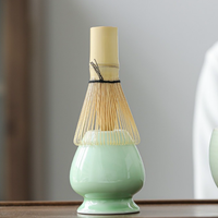 Ensemble de fouets à matcha traditionnels en bambou naturel, faits à la main, pour la cérémonie du matcha japonaise, personnalisables, marque privée, vente en gros 2024
