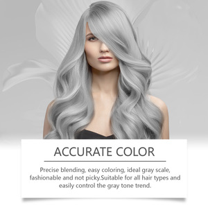 Prix de gros 100g à base de plantes argent gris teinture instantanée shampooing de coloration des cheveux blancs pour un usage domestique - Product Image 3
