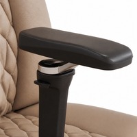 Chaise de bureau de direction à dossier haut en cuir PU, avec repose-pieds rétractable, pour espace de travail professionnel, directement de l'usine
