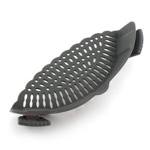 スナップnストレインポットストレーナーとパスタストレーナーの上の折りたたみ式ザルシンク排水ザルとストレーナー野菜バスケット - Product Image 5