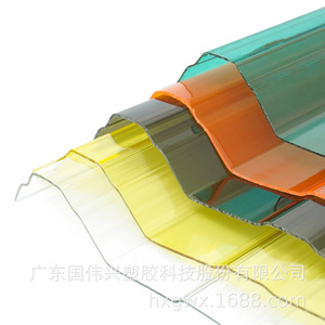 Polycarbonate Pc Roofing Tiles 840 Type Corrugated Sheets For Awnings Carports Sunrooms Indoor Outdoor Partitions - Product Image 1