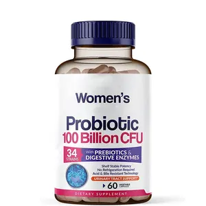 좋은 품질 Probiotics 캡슐 여성 소화 효소 증가 에너지 식이 보충제