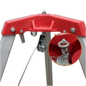 Rescue Triangle Bracket Reinforcing Lifting Tripod Retractable Tripod Lifting Hoist Support Triangle Support